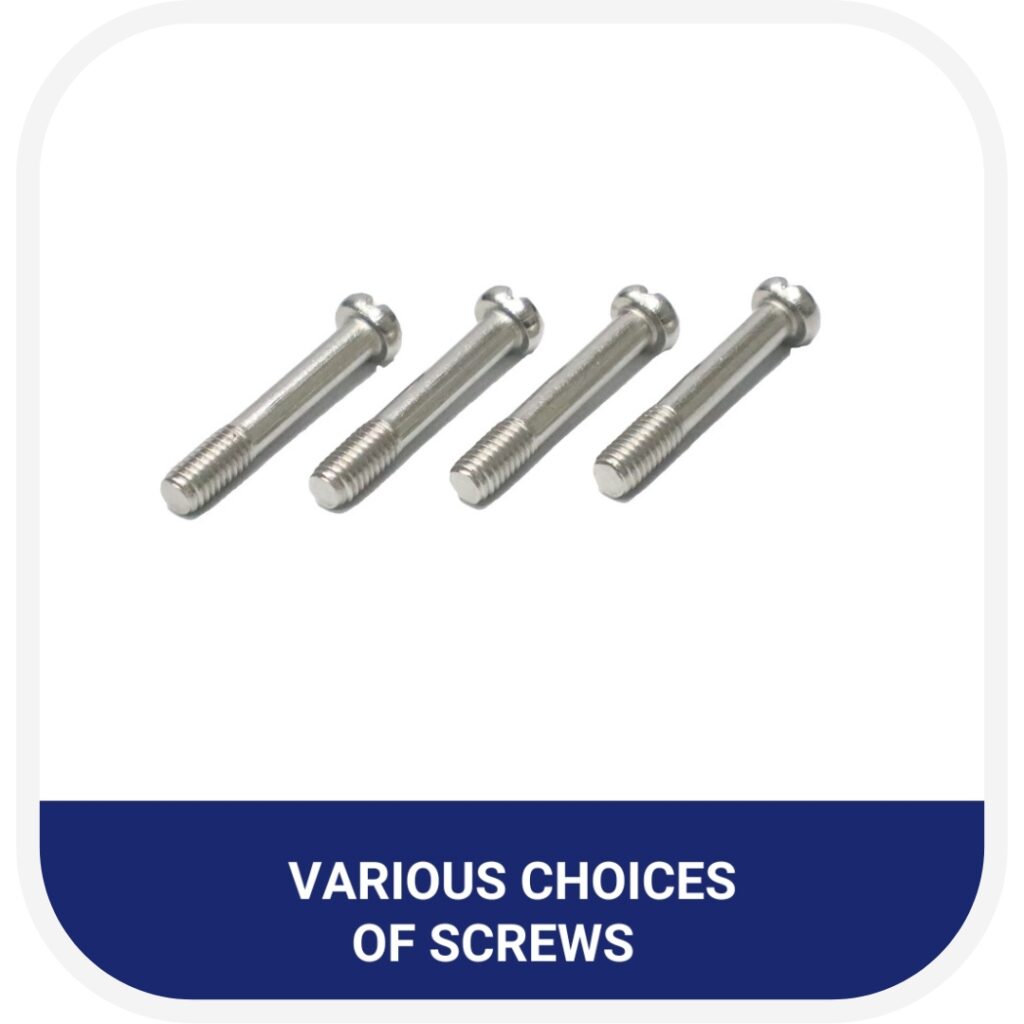 Aluminium screws