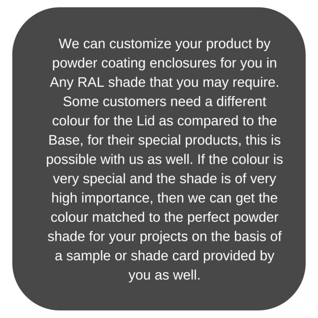 Any Color Powder Coating Back