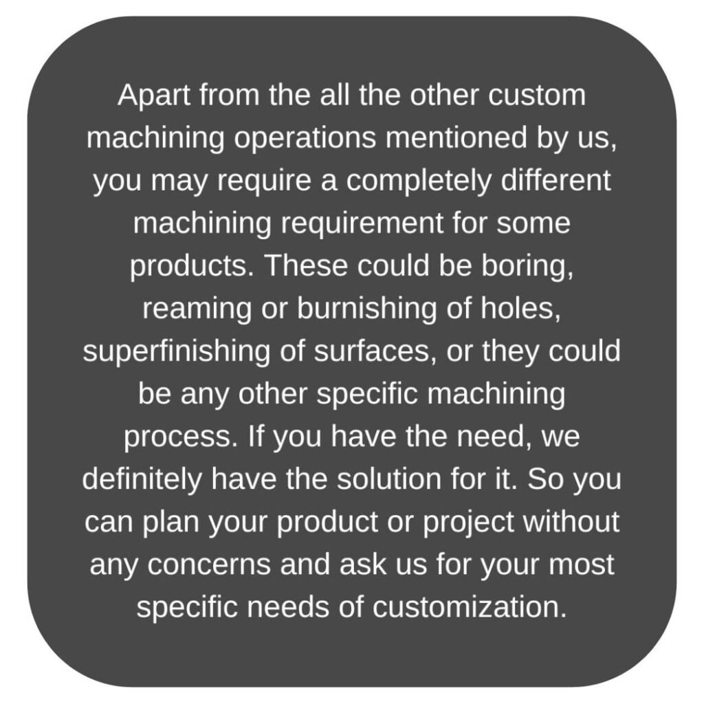 CNC SPM Machining Back