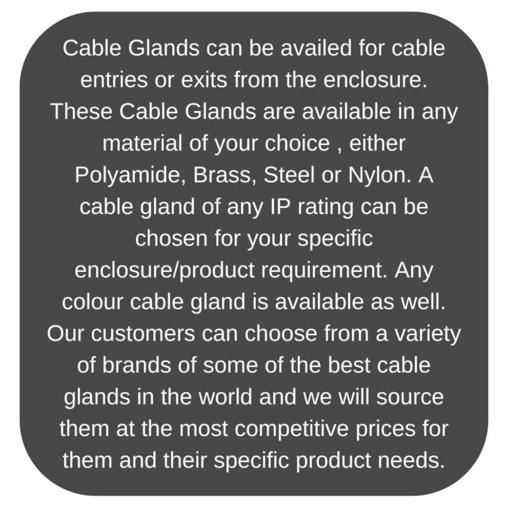 Cable Glands Back