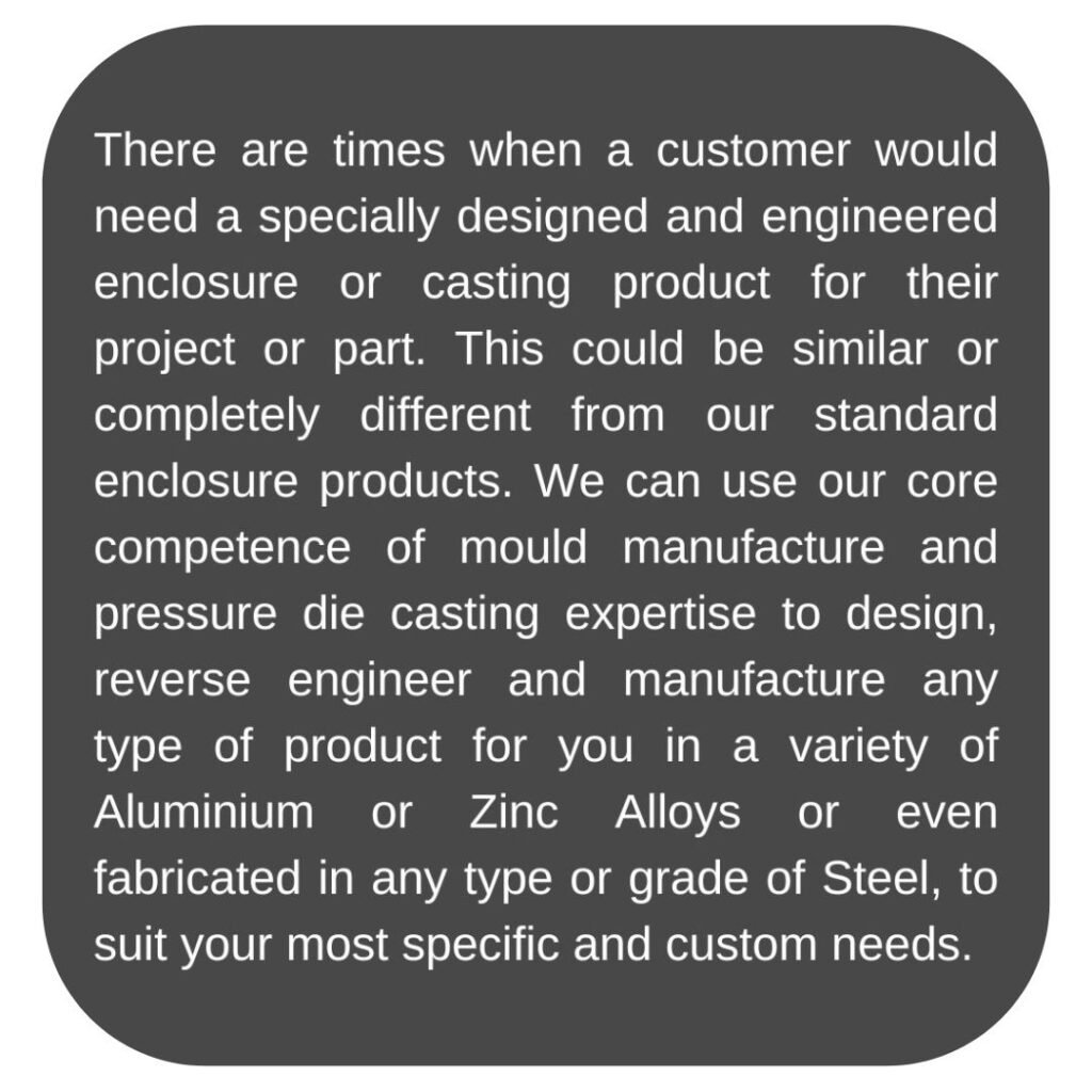 Custom Design Enclosure Manufacture Back