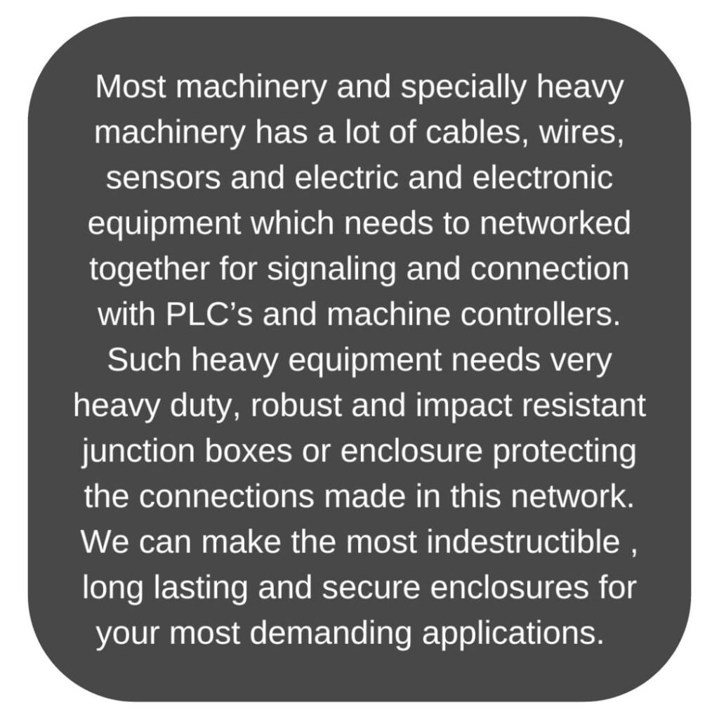 Heavy Machinery Junction Box Back