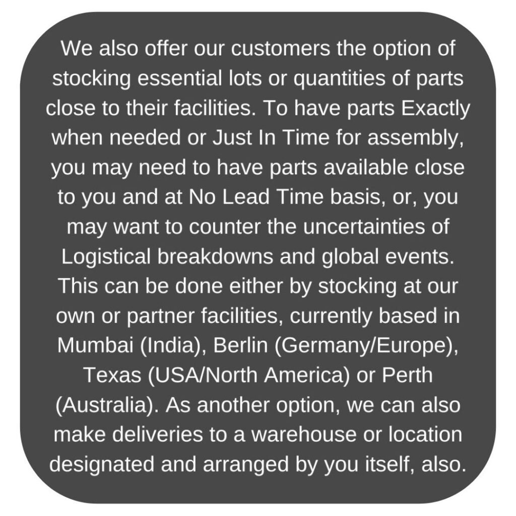 Warehousing for JIT Delivery Back